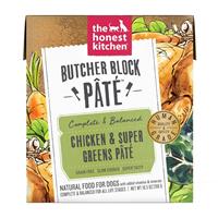 The Honest Kitchen Butcher Block Pate Chicken &amp; Super Greens 10.5 oz. I023221