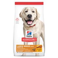 Hills Science Diet Adult Large Breed Light with Chicken Meal &amp; Barley Dog Food 15 lbs.