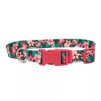 Coastal Styles Hunter Tropical Flower Adjustable Collar I023410b