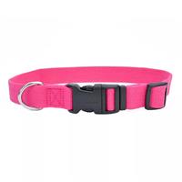 Coastal New Earth Soy Adjustable Dog Collar Fuchsia I023414b