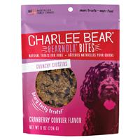 Charlee Bear Bearnola Bites Crunchy Clusters Cranberry Clobbler Flavor 8 oz. I023491