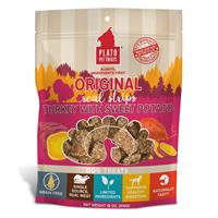 Plato Original Real Strips Turkey with Sweet Potato Dog Treats 18 oz. I023599