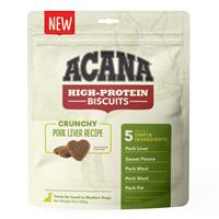 Acana High Protein Biscuits Crunchy Pork Liver Recipe  9 oz. I023667b