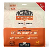 Acana Freeze-Dried Morsels High Protein Free-Run Turkey Recipe for Dogs 8 oz. I023676