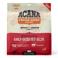 Acana Freeze Dried Patties High Protein Ranch-Raised Beef Recipe for Dogs 14 oz. I023678