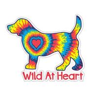 Dog Speak Wild at Heart Decal I023858