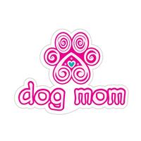 Dog Speak Dog Mom Decal I023860