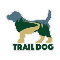 Dog Speak Trail Dog Decal I023872