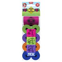 Bags on Board Premium Waste Pick-up Bags Fun Designs 140 count I023917