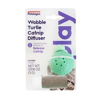 Petstages Wobble Turtle Catnip Diffuser Cat Toy I023993