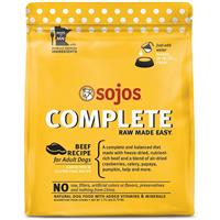 Sojos Complete Beef Recipe for Adult Dogs 1.75 lb. I024126