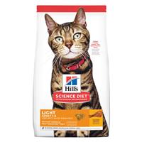 Hill&#39;s Science Diet Light Adult Dry Cat Food 16 lbs. I024199