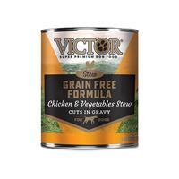 VICTOR Grain Free Formula Chicken &amp; Vegetables Stew Cuts in Gravy for Dogs 13.2 oz. I024279