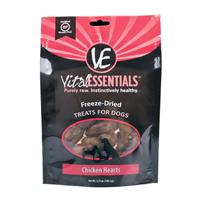 Vital Essentials Freeze-Dried Chicken Hearts Dog Treats 3.75 oz. I024346