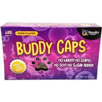 Spunky Pup Buddy Caps Pumpkin Flavor Dog Treats 5 oz. I024351