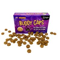 Spunky Pup Buddy Caps Pumpkin Flavor Dog Treats 5 oz. I024351