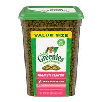 Feline Greenies SMARTBITES Skin &amp; Fur Salmon 16 oz. I024356