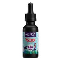 Austin and Kat 450 Blend Austin&#39;s Active Recovery CBD Oil 1FL OZ. I024546