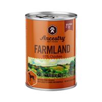 Ancestry Grain Free Farmland 95% Chicken 12.5 oz Can I024608