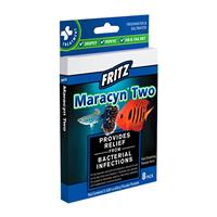 Fritz Maracyn Two Antibacterial Aquarium Medication Powder 8 Count I024660