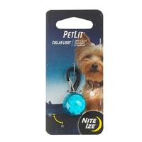 Nite Ize PetLit™ LED Jewel Turquoise Collar Light  I024729