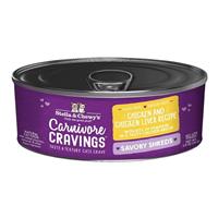 Stella &amp; Chewy&#39;s Carnivore Cravings Savory Shreds Chicken &amp; Chicken Liver Recipe I024750b