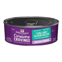 Stella &amp; Chewy&#39;s Carnivore Cravings Savory Shreds Tuna &amp; Salmon Recipe I024760b