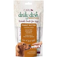 CARU Daily Dish Smoothies Lickable Treats for Dogs Peanut Butter 4 ct. I024819