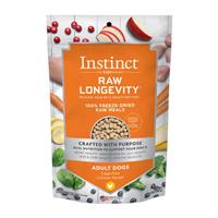 Instinct Raw Longevity 100% Freeze-Dried Raw Meals Adult Dogs Cage-Free Chicken Recipe I024893