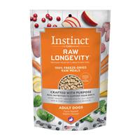 Instinct Raw Longevity 100% Freeze-Dried Raw Meals Adult Dogs Farm-Raised Rabbit Recipe I024896