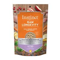 Instinct Raw Longevity 100% Freeze-Dried Raw Meals Kitten Cage-Free Chicken Recipe  I024899