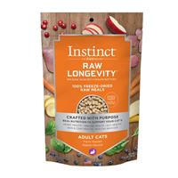Instinct Raw Longevity 100% Freeze-Dried Raw Meals Adult Cat Farm-Raised Rabbit Recipe  I024902