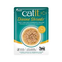 Catit Divine Shreds Tuna with Seabream and Wakame 2.6oz  I024959