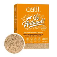 Catit Go Natural Pea Husk Clumping Cat Litter Vanilla Scented 13 lbs. I024965