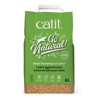 Catit Go Natural Wood Clumping Cat Litter 6.4 lbs. I024967