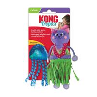 KONG Cat Tropics Hula Kitty &amp; Jellyfish Catnip Toy I024980