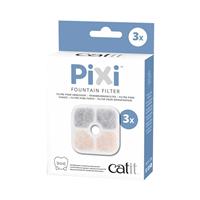 Catit PIXI Fountain Filter 3 pack