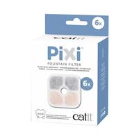 Catit PIXI Fountain Filter 6 pack