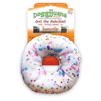 Doggijuana Get the Munchies Donut Refillable Juananip Toy I025338