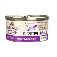 Wellness CORE Digestive Health for Cats Turkey Pate Recipe 3 oz. I025863