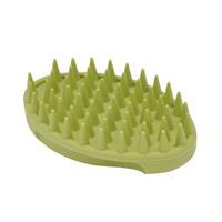 Safari Rubber Soft Tip Curry Dog Brush  I026049