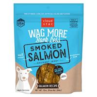 Wag More Bark Less Smoked Salmon Gourmet Jerky 10 oz I026157