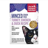 The Honest Kitchen Minced Turkey, Chicken &amp; Duck in Bone Broth Gravy 5.5 oz. I026190