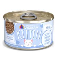 WERUVA Kitten Minced Chicken &amp; Pumpkin Formula in Gravy 3 oz. I026262