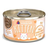 WERUVA Kitten Pate Tuna &amp; Salmon Formula in Hydrating Puree 3 oz. I026264