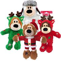 KONG Holiday Knots Bear Large Assorted I026397