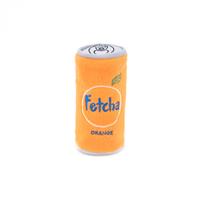 ZippyPaws Squeakie Can Fetcha Orange Dog Toy 5.5 in