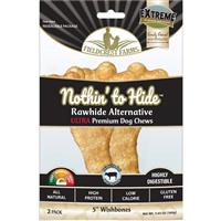Fieldcrest Farms Nothin&#39; to Hide Ultra 5&quot; Wishbones Beef Flavored 2 pack I026648