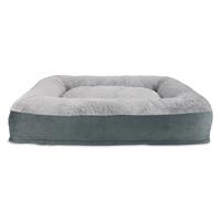 Arlee Pet Harper Rectangle Bed Charcoal I026682b