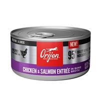 Orijen Chicken &amp; Salmon Entree in Bone Broth Kitten Recipe 3 oz. I026687